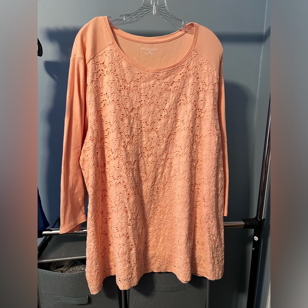 Croft & Barrow top size 3x